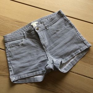 H&M striped shorts